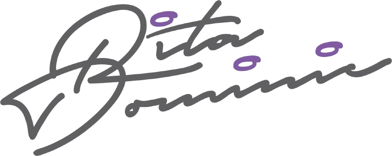 Rita Dominic Garments. Logo